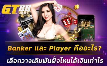 Banker และ Player คืออะไร? เลือกวางเดิมพันฝั่งไหนได้เงินเท่าไร